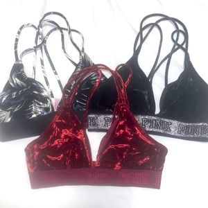 3 Victoria secret sports bra’s